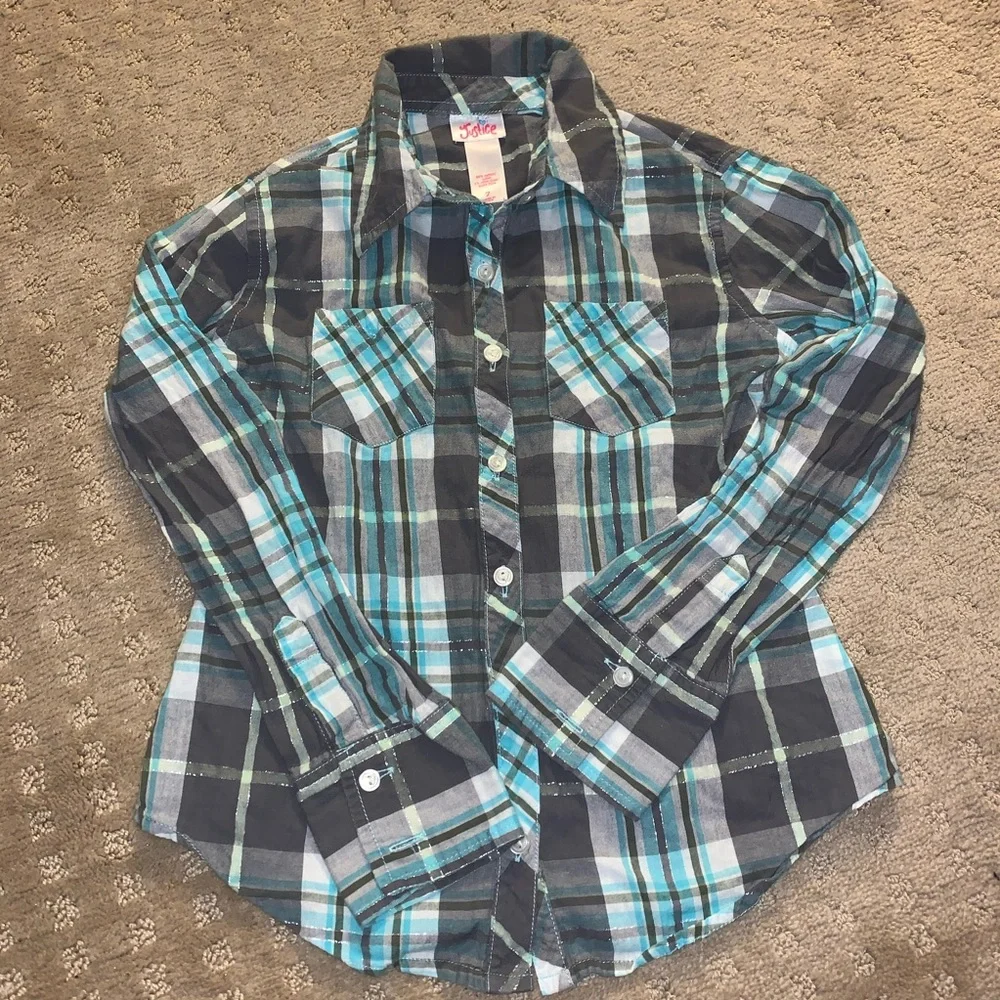 EUC Justice Shirt, Size 7